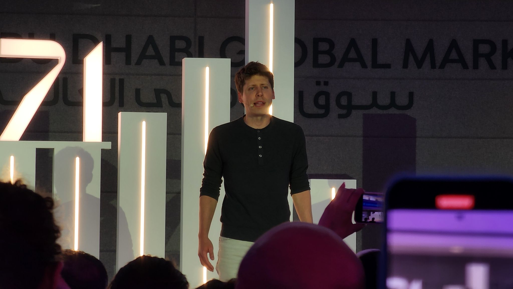 Sam Altman in Abu Dhabi